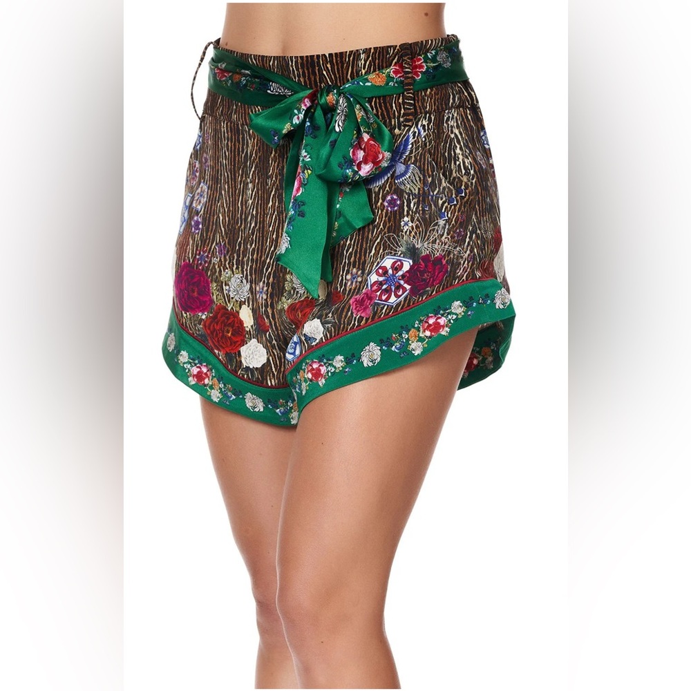 Camilla "Jewel of Jupiter" High cut shorts XS